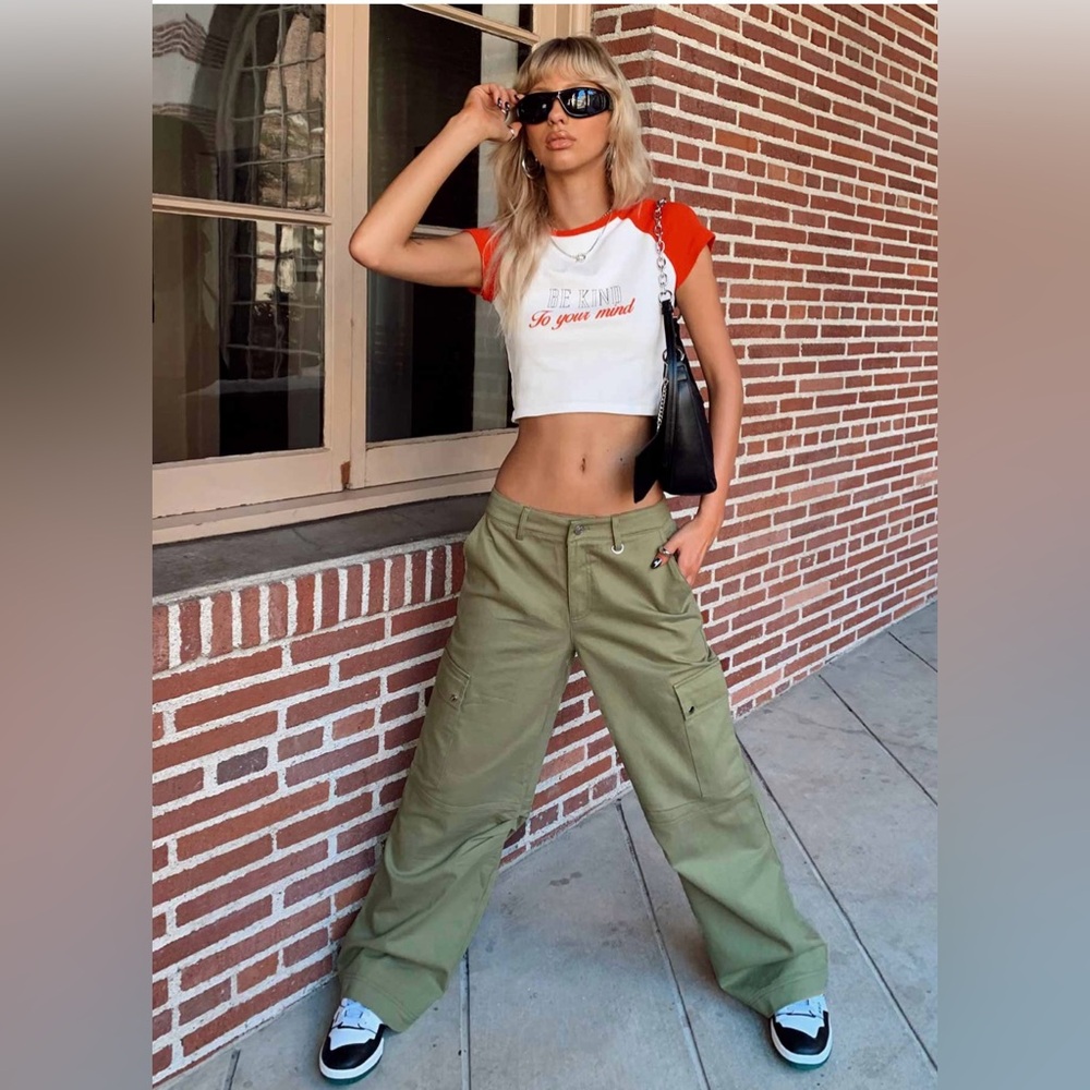 Princess Polly Mid rise Cargo Pant